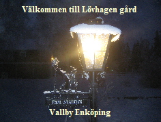 Vlkommen till Lvhagen grd Vallby Enkping